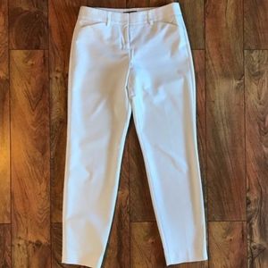 NWOT Express Editor Crop White Pants - Sz 2